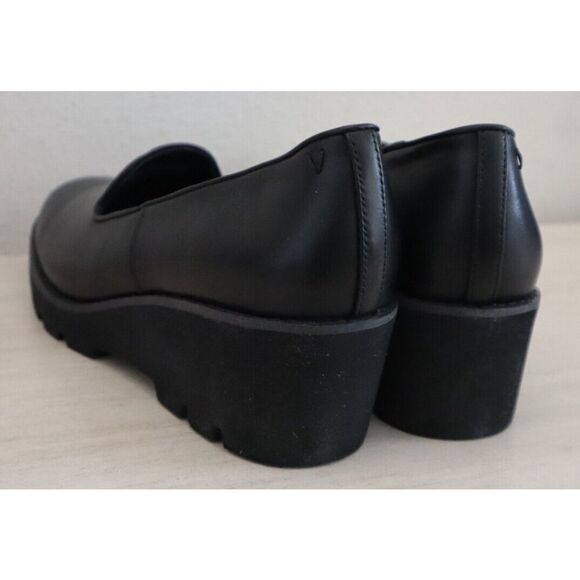 Vionic I7294L2-002 Women's Sz 8.5M Black Leather Willa Wedge Loafers - Picture 9 of 12